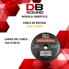 Rollo de Cable DB Sound #12 DBOFCX12