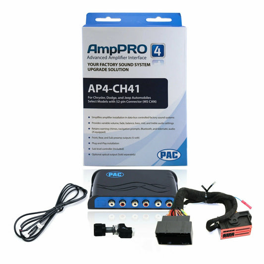 Interfaz de integración de amplificadores AMPPRO-4 AP4-CH41(R.2)