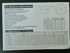 Bajo Concert 12" C3-124DS (PLANO)