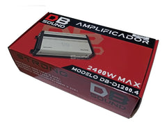 Amplificador DB Sound DB1200.4