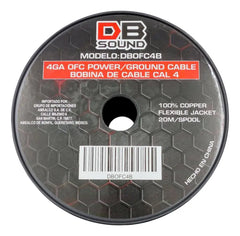 Metro Cable DB Sound Negro #4 DBOFC4B