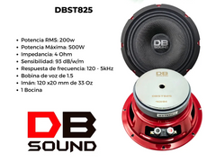 Medios Rango DB Sound DBST825