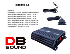 Amplificador DB Sound DBST900.1