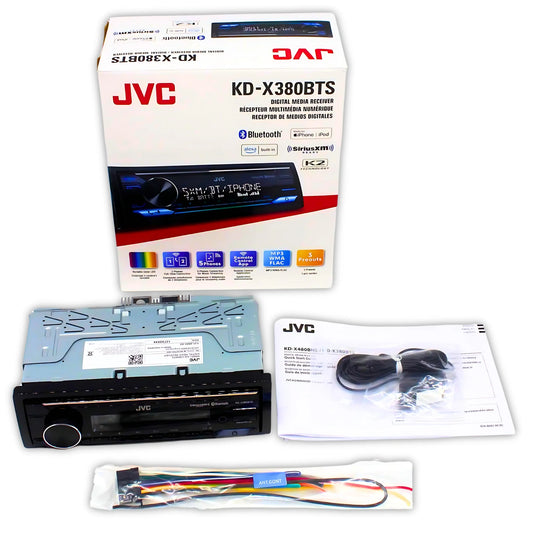 Estéreo JVC KD-X368BTS