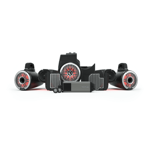 Kit Sistema de Audio Rockford Fostage RZR19 PXPSTG6
