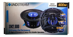 Medios 8 SM2-800 Con Tweter Spot-06 Soundstream