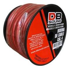 Rollo de Cable DB Sound #4 Rojo DBOFC4R