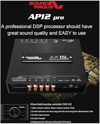Procesador Sound Magus DSP AP12PRO