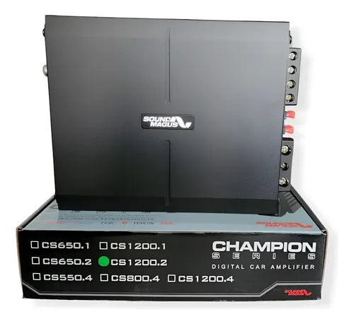 Amplificador Sound Magus CS1200.2