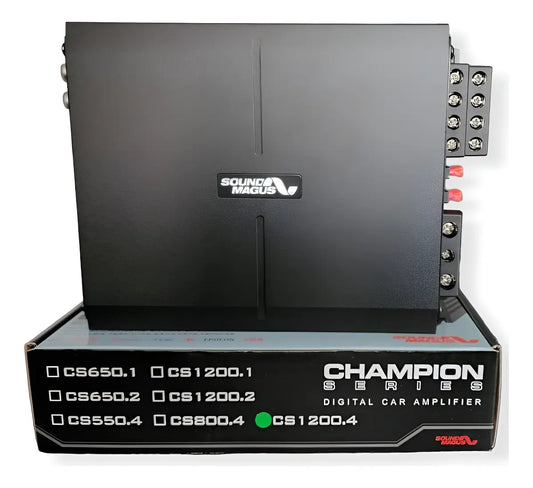 Amplificador Sound Magus CS1200.4