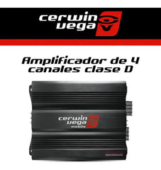 Amplificador Cerwin Vega CVP1200.4D