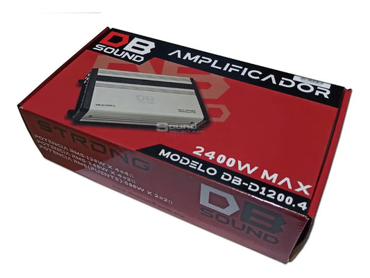 Amplificador DB Sound DB1200.4