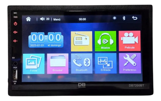 Pantalla DB Sound DB7200BT