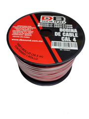 Rollo de Cable DB Sound #4 Rojo DBOFC4R