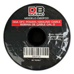 Metro Cable DB Sound Rojo #0 DBOFCO
