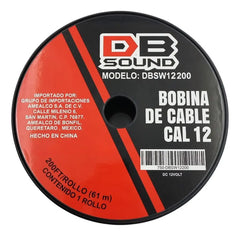 Rollo de Cable DB Sound #12 DBOFCX12