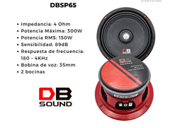 Medios Rango DB Sound DBSP65