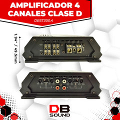 Amplificador DB Sound DBST300.4