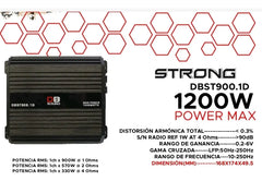 Amplificador DB Sound DBST900.1