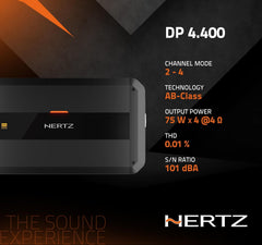 Amplificador Hertz DP 4.400