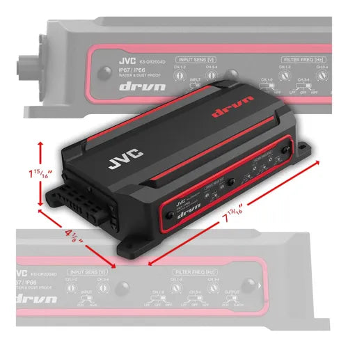 Amplificador JCV Marino KS-DR2004D