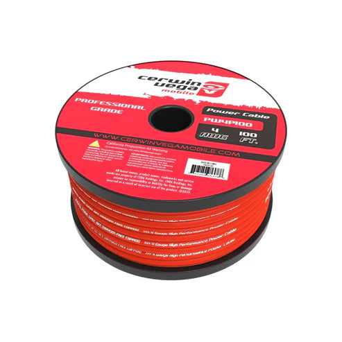 Rollo de Cable Cerwin Vega #4 PW-4P100