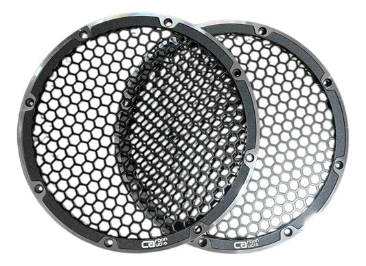 Rejillas de Altavoz Empotradas 6.5 NEGRO/ALUMINIO