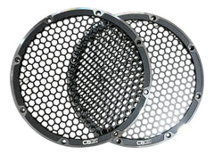 Rejillas de Altavoz Empotradas 6.5 NEGRO/ALUMINIO
