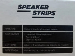 Caja Esponja Tiras Acústica Concert SOUNDWAVE