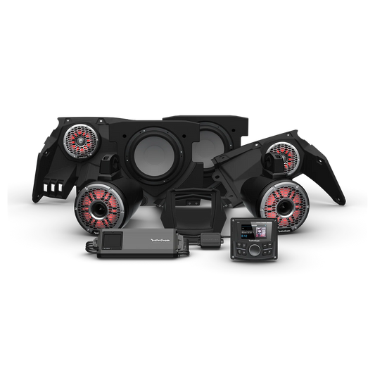 Kit Sistema de Audio Rockford Fostage X317STG6
