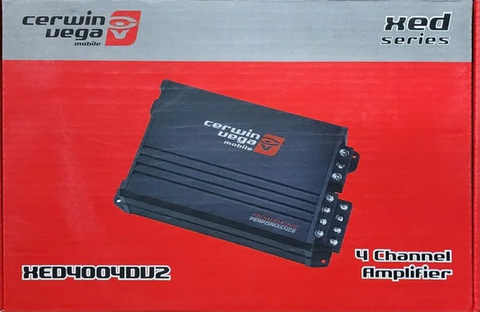 Amplificador Cerwin Vega XED4004DV2