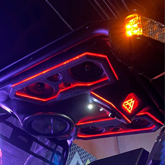 Sistema de Sonido 1 Para 2 Asientos - Turbo R